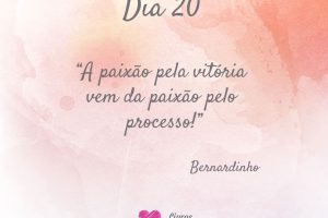 A paixão pela vitória vem da paixão pelo processo! - Bernardinho